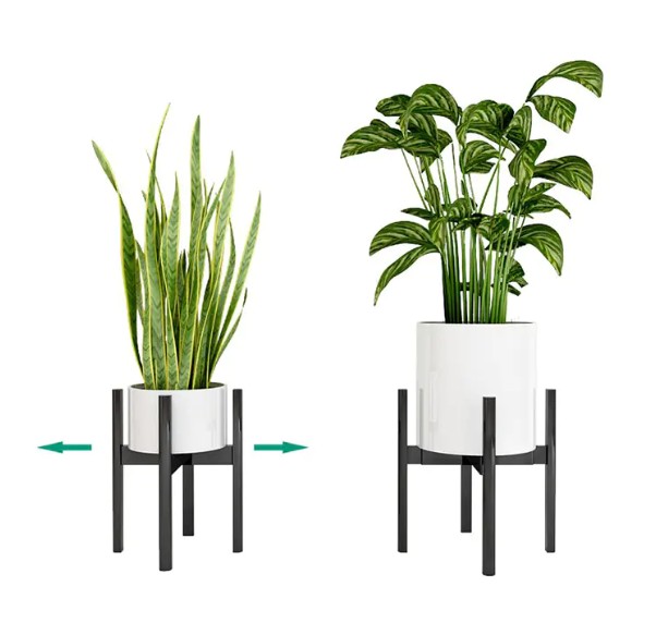 Quais são as vantagens das plantas de bambu sobre estandes de flores feitas de outros materiais?